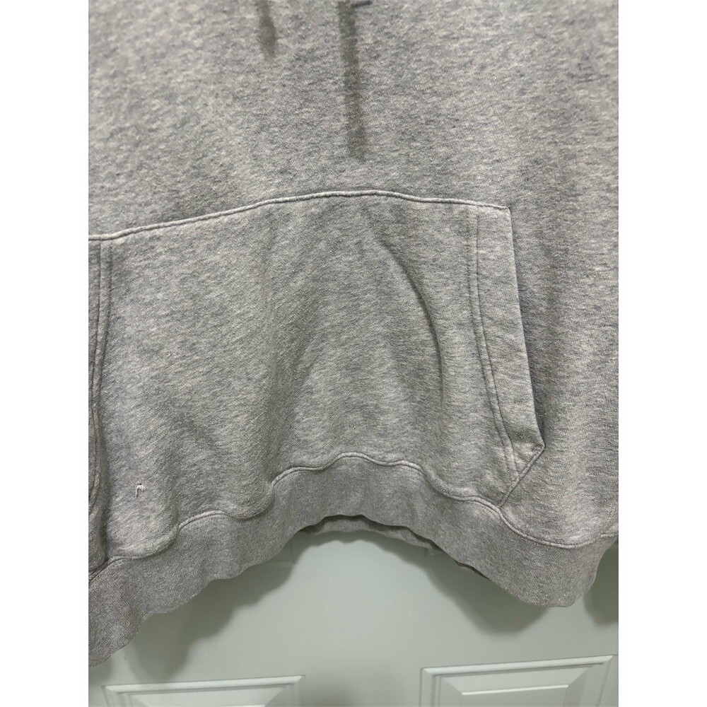 Nike Sportswear Club Fleece Hoodie Mens XL Gray Heather Futura Logo - Picture 2 of 8